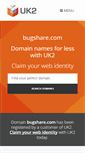 Mobile Screenshot of bugshare.com